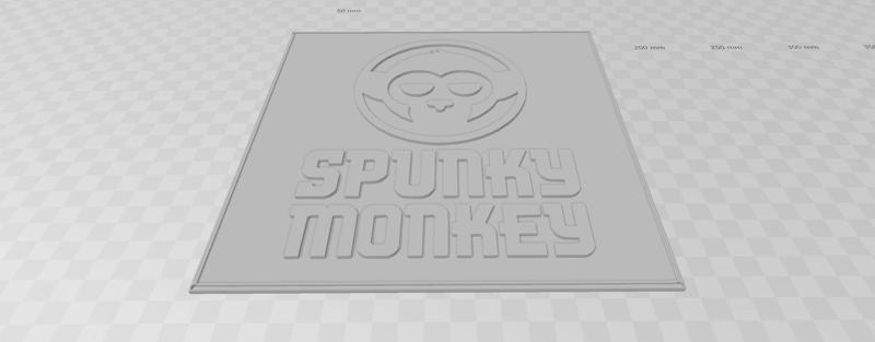 SPUNKY MONKEY CONSUMABLES 3D POSTER FROM CYBERPUNK 2077 GAME