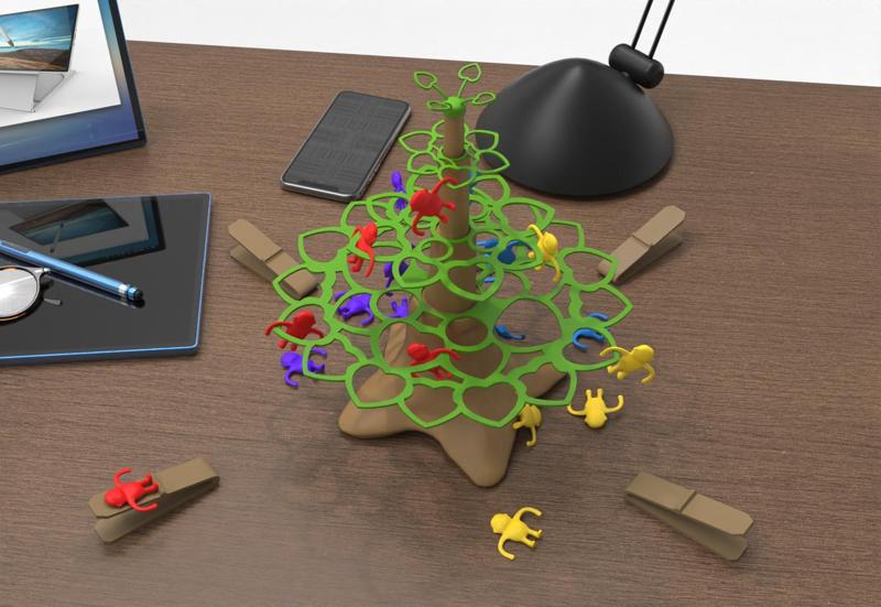 Chimpan Tree Game (Board Game)