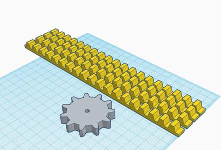 Rack and Pinion/gear set