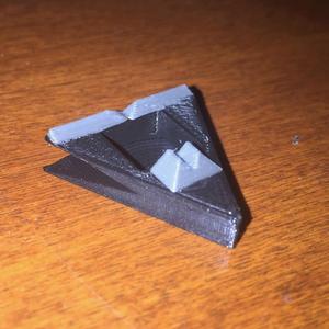 Terraforming Mars Game Spaceship Piece