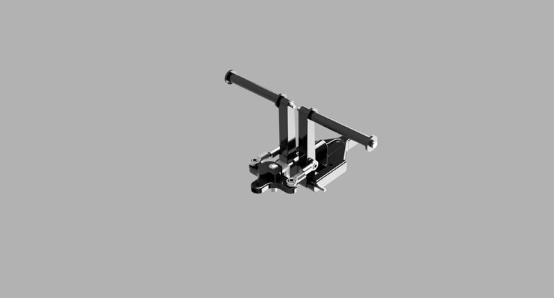 B206 Pedals Mostly Printed