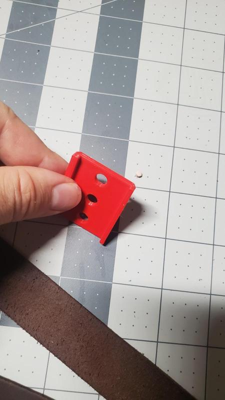 Hole Punch Jig for 1" straps