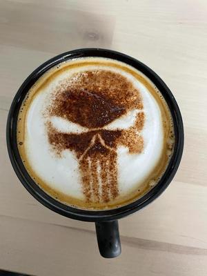 Latte Art - Punisher
