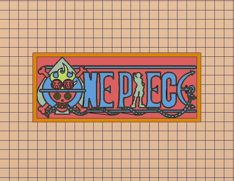 Placa One Piece - Ace