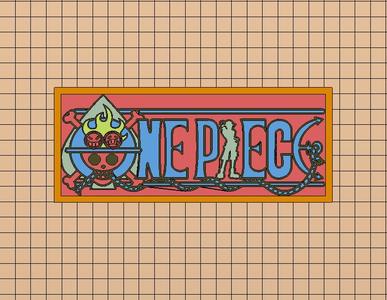 Placa One Piece - Ace