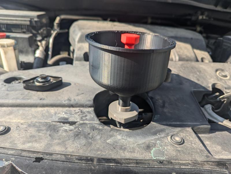 Honda Adapter for Coolant Bleeder Funnel and Plug