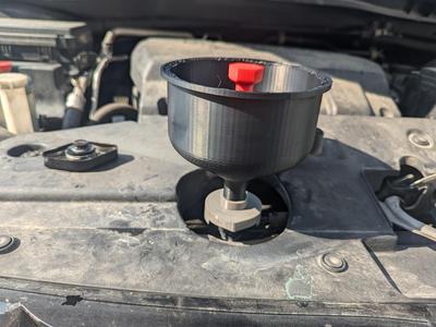 Honda Adapter for Coolant Bleeder Funnel and Plug