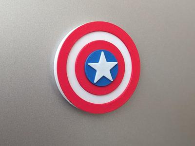 Captain America Magnet
