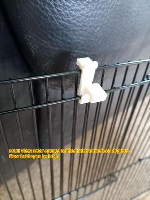 Bird cage dual purpose lock