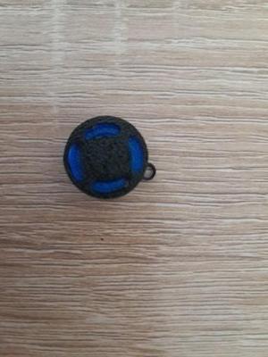 Mini 3d filament spool keychain