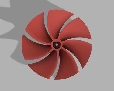 130mm electric motor cooling fan