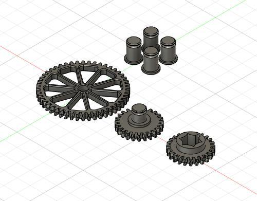 Gear and Pin Replacements