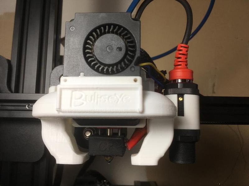 EZABL PRO mount (18mm) for dpetsel's Petsfang BullsEye Duct