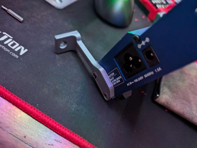 EMAX B6AC under desk holder