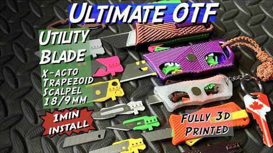 Fit nearly all blade types. OTF OE² 60secs install