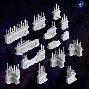 Perimeter Walls and Columns / Gate