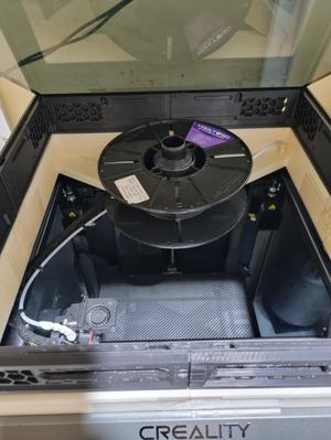 Extended Riser with Spool Holder for K1 Max