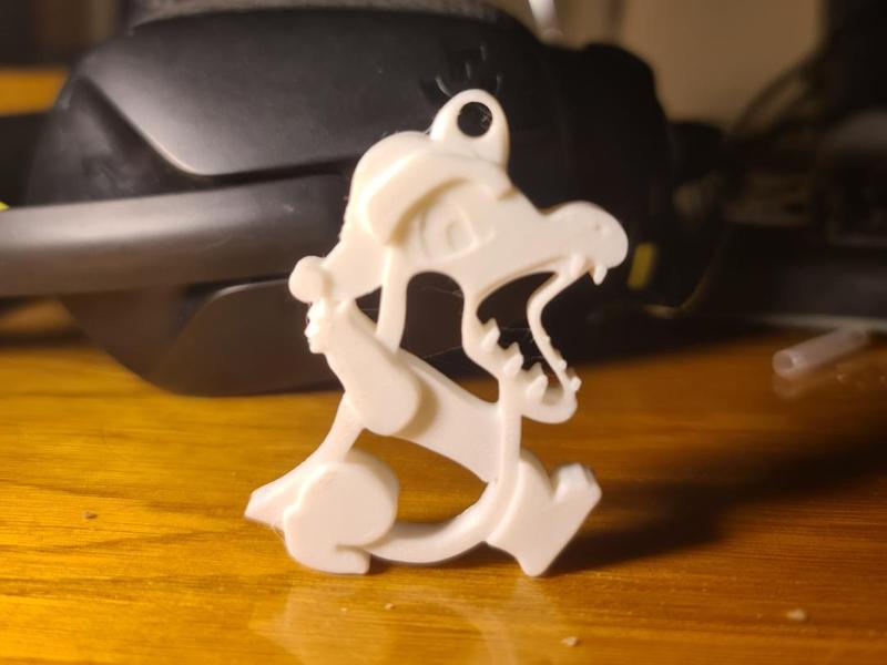 Totodile Cristhmas tree decor