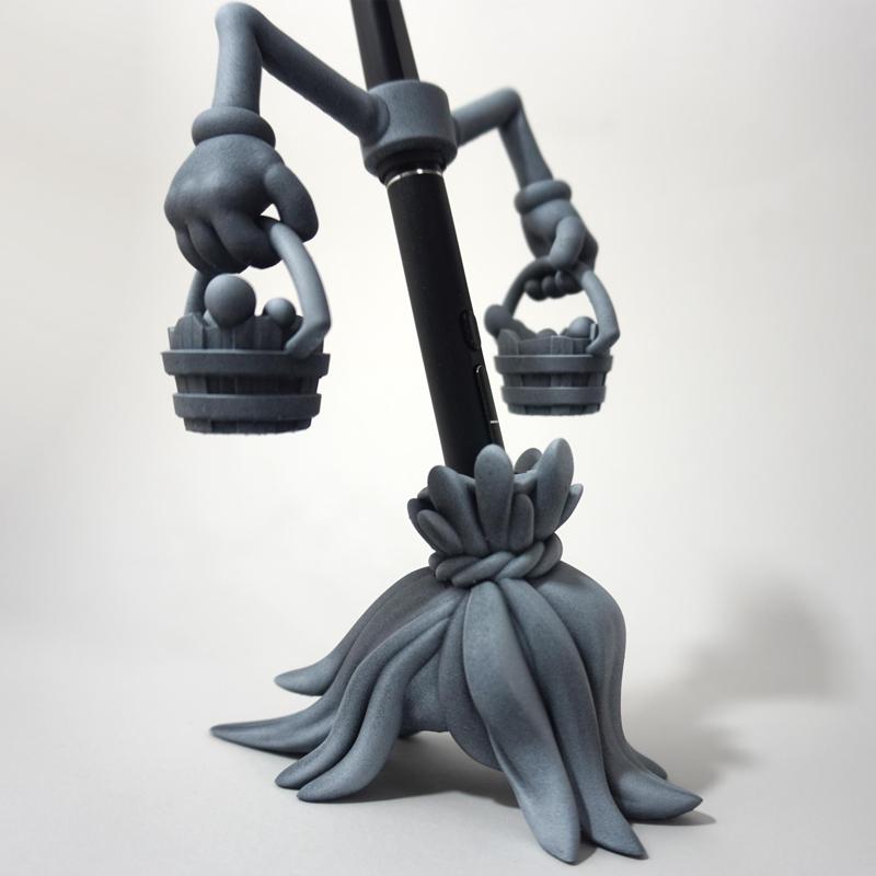 Fantasia witch Disney broom tablet pen stand / holder