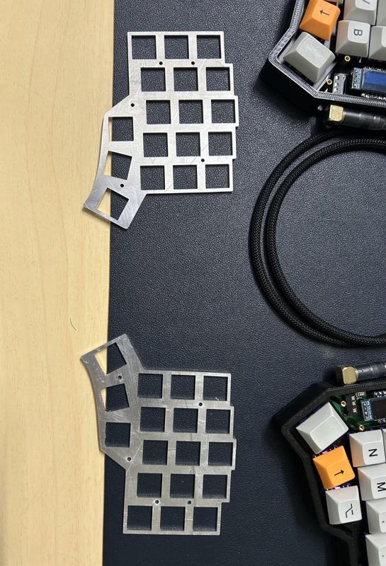 corne 5 col switchplate sketch