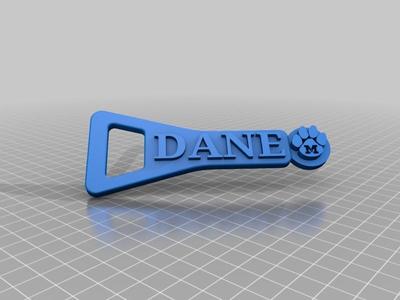 MU Dane Bottle Opener