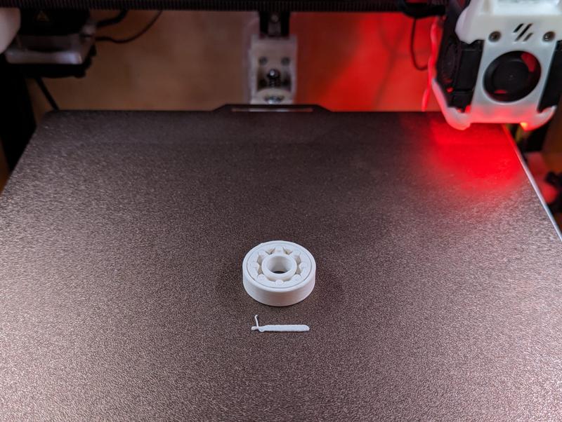 Bearing 6200 2RS  print in place