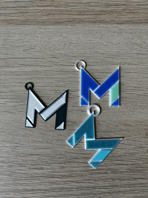M letter Keychain