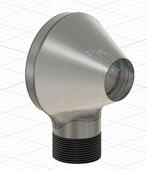 Bladeless Fan Styled pool Düse mit 1 1/2 Zoll Gewinde