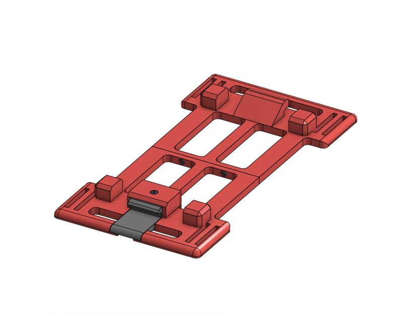 MIK mounting frame for any bag strap