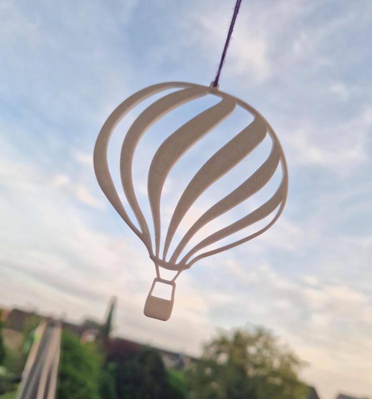 Heißluftballon zum Aufhängen