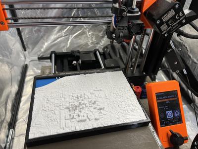 3D Miniature Cityscape Frame for Prusa MINI