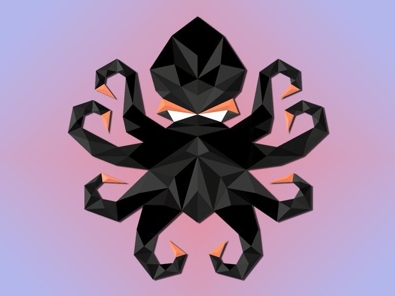 Crystal Kraken Wall Art