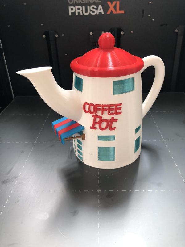 Penguin Village - Coffee Pot Cafe