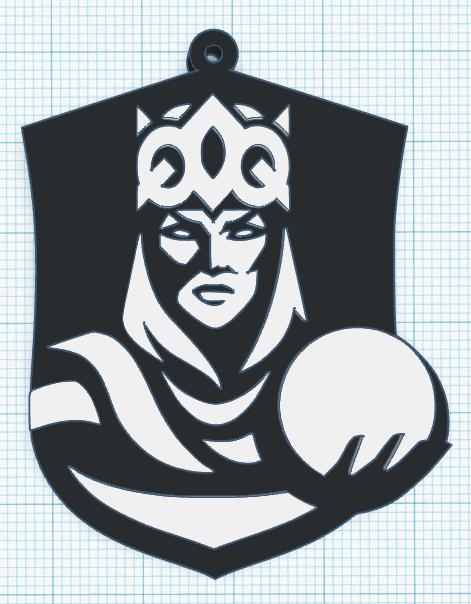 QUEENS LEAGUE KEYCHAIN