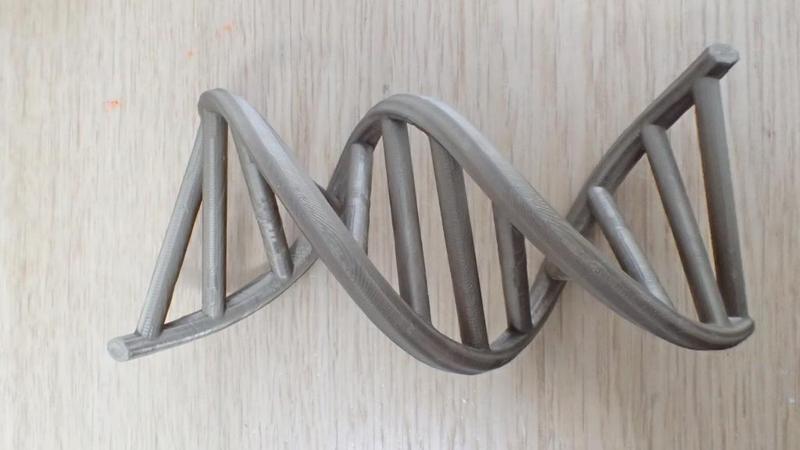 B-DNA dodecamer in a classical cartoon view