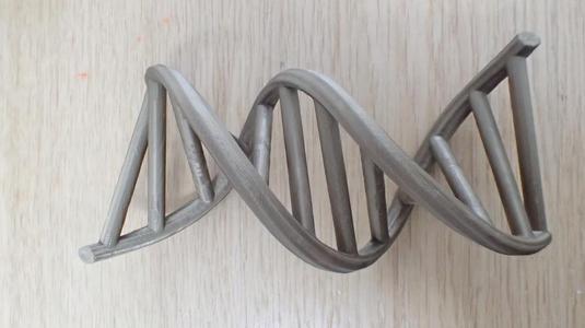 B-DNA dodecamer in a classical cartoon view