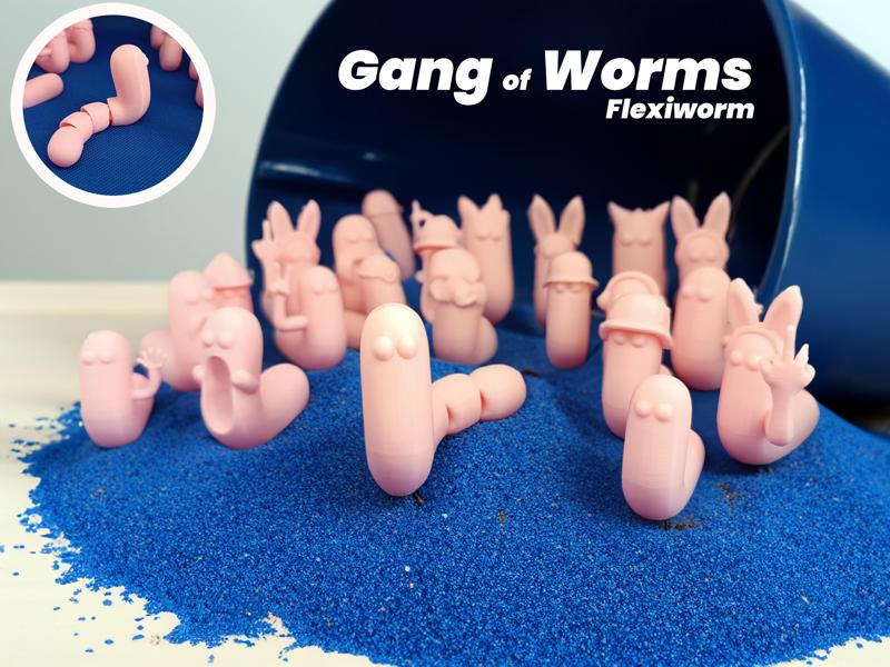 Gang of Worms - Flexi Worm
