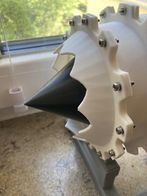 Shorter Nozzle Cone for Turbine