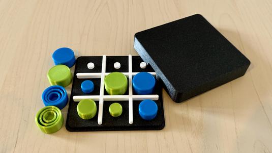 Tic Tac Cap - Remix board with lid