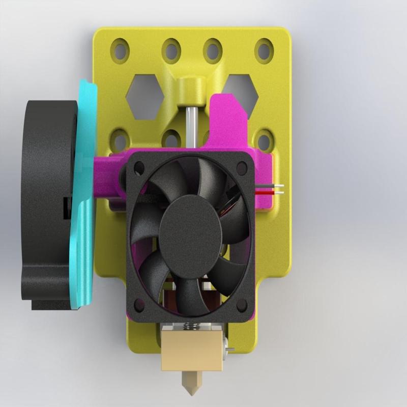 Creality CR-10 & Ender3 MK8 Type Extruder Mount for Anet A8 and Alike!