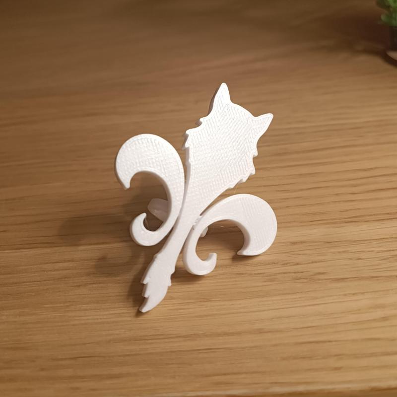 Wolf Neckerchief Woggle