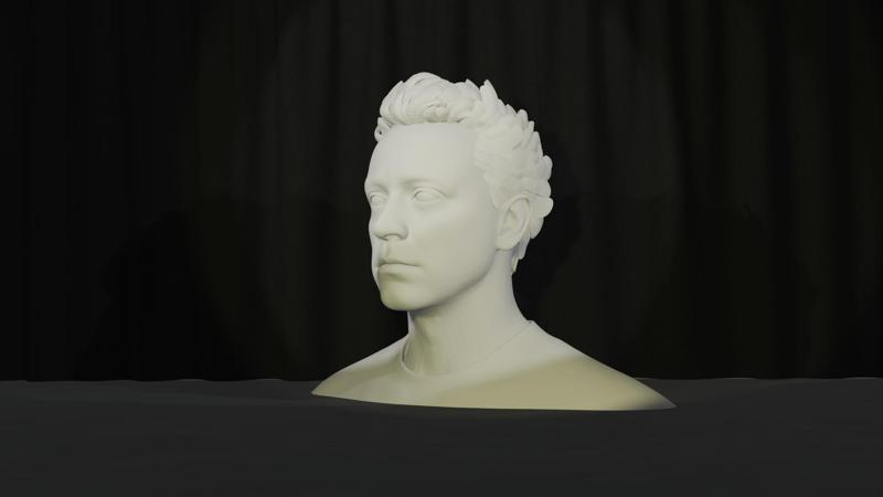 Xavi Hernandez Bust