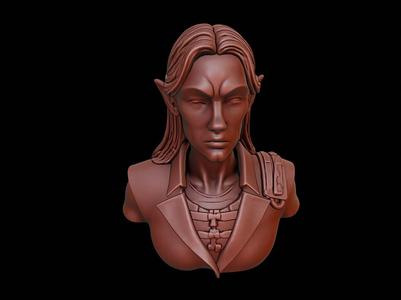 High Elf Bust