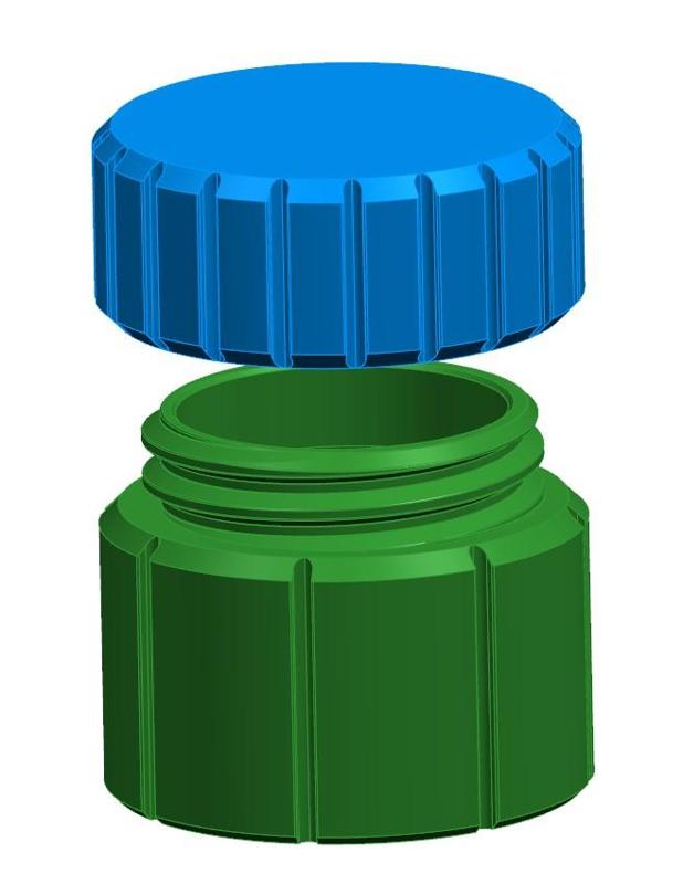 box with screw lid | Box mit Schraubdeckel