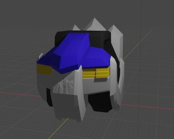 Dummy 13 MS Gundam Barbatos (Chest Upper, Chest Lower and Thrusters)