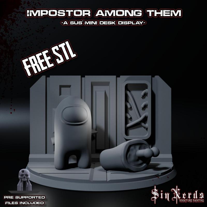 Impostor Among Them (Desk Display)