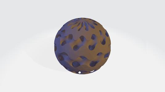 Spherical Gyroid