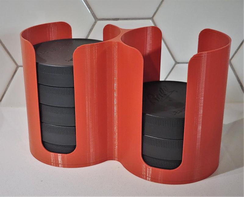 Lid Holder / Stacker for Ball Leak-Proof Mason Jar Lids