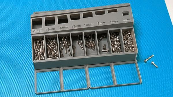 Amazing Gridfinity M3 Bolt Sorter