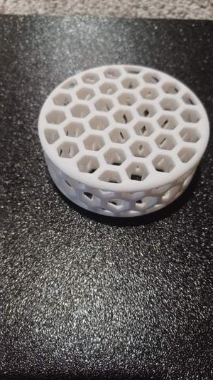 V2 Airless Hexagonal Hockey Puck (Stronger)